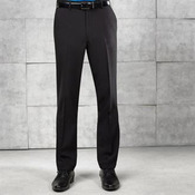 Tailored fit polyester trousers